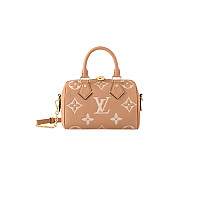 LOUIS VUITTON-M12013 루이비통 건 메탈 모노그램 앙프렝뜨 스피디 반둘리에 20