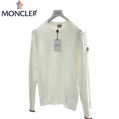 MONCLER-10216 몽클레어 네이비 니트 코튼 스웨터 남성용