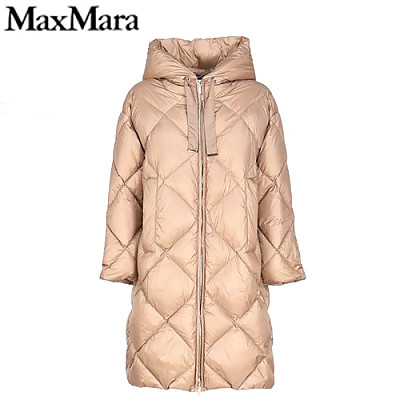 MAX MARA-102116 막스마라 블랙 나일론 롱 패딩 여성용