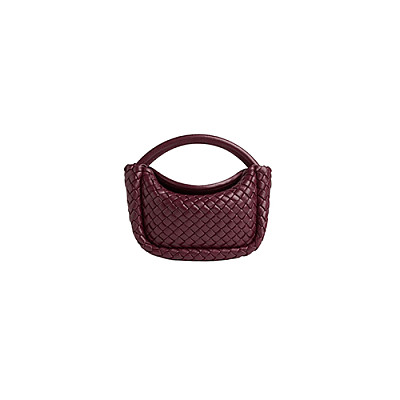 BOTTEGA VENETA-805739 보테가 베네타 블랙 스몰 코블 탑 핸들 백