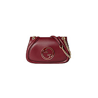 GUCCI-815715 1000 구찌 블랙 가죽 구찌 블론디 스몰 숄더백