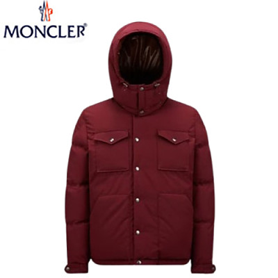 MONCLER-J20911 몽클레어 블랙 Fornas 후드 쇼트 다운 재킷 남성용