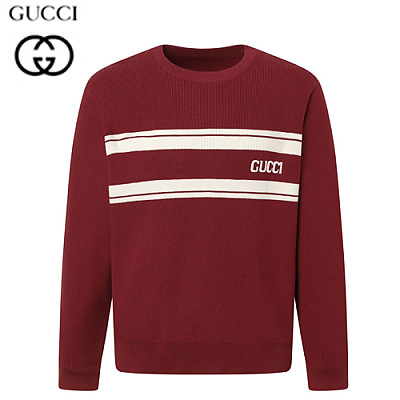 GUCCI-12043 구찌 블랙 스트라이프 장식 스웨터 남여공용