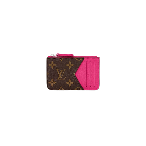 LOUIS VUITTON-M12386 루이비통 핑크 모노그램 로미 카드 홀더