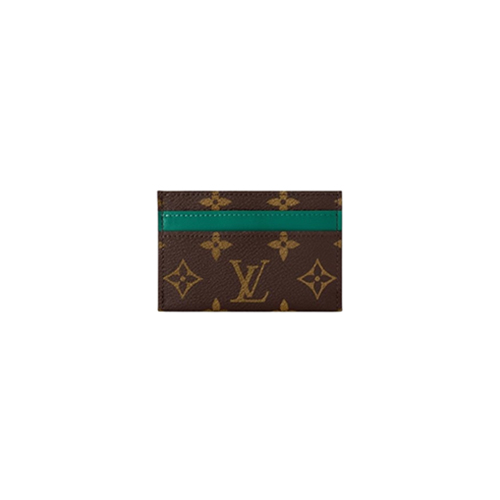 LOUIS VUITTON-M12839 루이비통 그린 모노그램 더블 카드 홀더