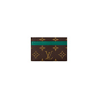 LOUIS VUITTON-M12503 루이비통 올리브 그린 모노그램 섀도우 더블 카드 홀더