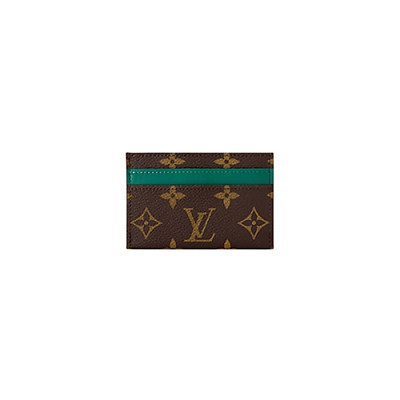 LOUIS VUITTON-M12503 루이비통 올리브 그린 모노그램 섀도우 더블 카드 홀더