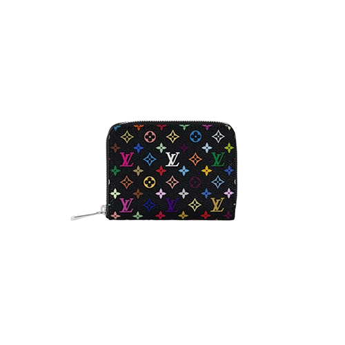 LOUIS VUITTON-M13409 루이비통 블랙 모노그램 LV x TM 지피 코인 퍼스