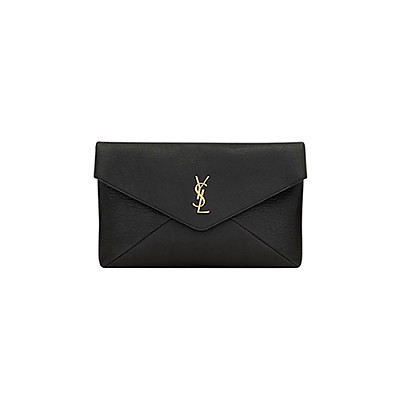 SAINT LAURENT-769307 생 로랑 카멜 cassandre 라지 엔벨로프 파우치