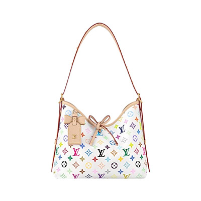 LOUIS VUITTON-M11843 루이비통 베이지 스웨이드 모노그램 마히나 캐리올 PM