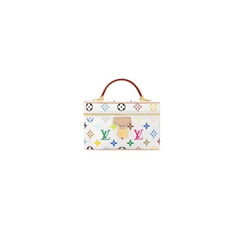 LOUIS VUITTON-M13662 루이비통 화이트 모노그램 LV x TM 베니티 체인 파우치