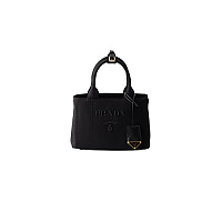 PRADA-1BA038 프라다 블루 코튼 캔버스 미니 핸드백