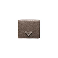 [스페셜오더]PRADA-2MO004 프라다 블랙 송아지 가죽 실크스크린 로고 지갑