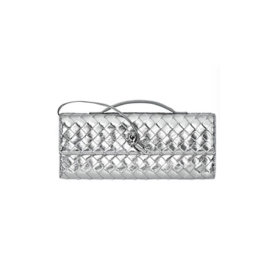 BOTTEGA VENETA-741511 보테가 베네타 실버 안디아모 클러치