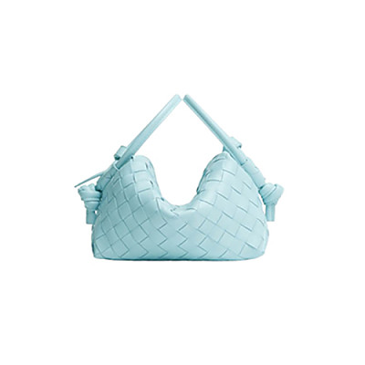 BOTTEGA VENETA-796615 보테가 베네타 라이트 블루 탑 핸들 루프 백