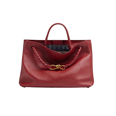 BOTTEGA VENETA-810214 보테가 베네타 레드 미디엄 안디아모