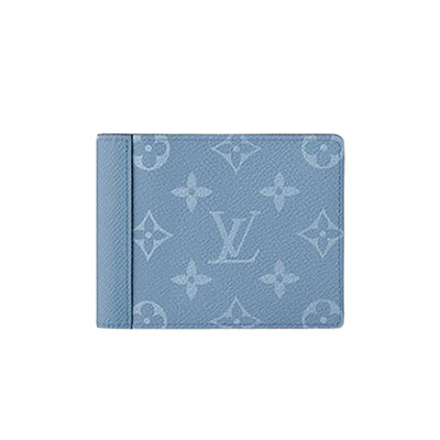 [스페셜오더]LOUIS VUITTON-M63023 루이비통 블루 모노그램 멀티플 월릿 레플리카 남성지갑쇼핑몰