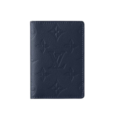 [스페셜오더]LOUIS VUITTON-M80508 루이비통 블랙 모노그램 씰 포켓 오거나이저 슬렌더