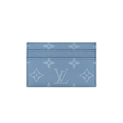 LOUIS VUITTON-M14359 루이비통 스카이 블루 모노그램 더블 카드 홀더