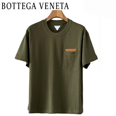 BOTTEGA VENETA-06038 보테가 베네타 블랙 코튼 티셔츠 남성용