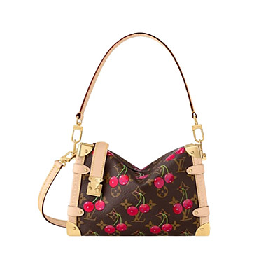 LV-M47085 루이비통 호텔 라벨 장식 모노그램 사이드 트렁크 MM 21cm