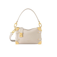 LOUIS VUITTON-M25071 루이비통 펄 핑크 카프스킨 사이드 트렁크 PM