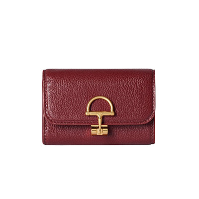 GUCCI-828148 2718 구찌 브라운 가죽 구찌 소프트빗 카드 케이스
