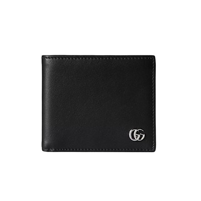 GUCCI-835047 1060 구찌 블랙/그린 가죽 GG 마몽 반지갑