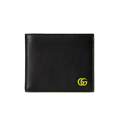 GUCCI-835047 1000 구찌 블랙 가죽 GG 마몽 반지갑