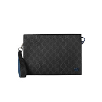 GUCCI-768255 1049 구찌 블랙/그린 GG 수프림 파우치
