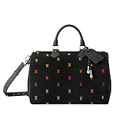 LOUIS VUITTON-N40701 루이비통 다미에 데님 스피디 반둘리에 40