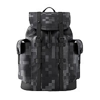 LOUIS VUITTON-M14676 루이비통 블루 모노그램 헤리티지 크리스토퍼 백팩 MM
