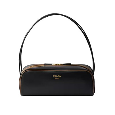 PRADA-1BC249 프라다 블랙 스윙 송아지 가죽 숄더백
