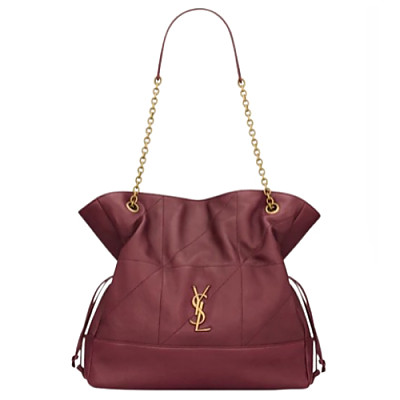 SAINT LAURENT-809824 생 로랑 레드 램스킨 jamie 쇼퍼