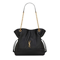 SAINT LAURENT-833948 생 로랑 화이트 램스킨 JAMIE 스몰 쇼퍼
