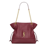 SAINT LAURENT-833948 생 로랑 블랙 램스킨 JAMIE 스몰 쇼퍼