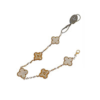 VAN CLEEF ARPELS-VCARP9 반클리프 블랙 빈티지 알함브라 브레이슬릿