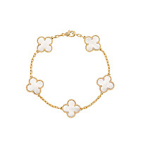 VAN CLEEF ARPELS-VCARP9 반클리프 블랙 빈티지 알함브라 브레이슬릿