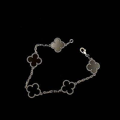 VAN CLEEF ARPELS-VCARP2 반클리프 로즈 골드/레드 다이아몬드 빈티지 알함브라 브레이슬릿