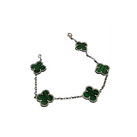 VAN CLEEF ARPELS-VCARP9 반클리프 블랙 빈티지 알함브라 브레이슬릿