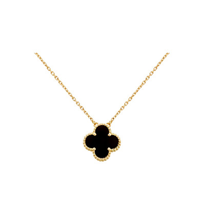 VAN CLEEF ARPELS-VCARP4 반클리프 로즈 골드/핑크 빈티지 알함브라 펜던트