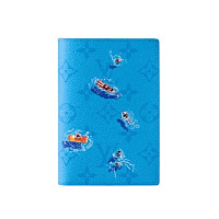 LOUIS VUITTON-M13414 루이비통 블랙 모노그램 LV x TM 패스포트 커버