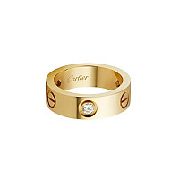 Cartier-B4087500 까르띠에 로즈 골드 3 다이아몬드 클래식 LOVE 링