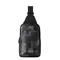 LOUIS VUITTON-M15078 루이비통 그레이 모노그램 글로우 에비뉴 슬링 백