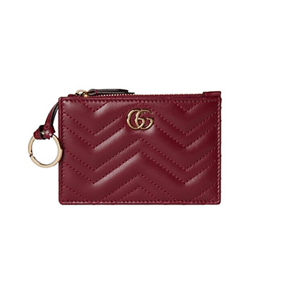 GUCCI-837747 6207 구찌 레드 GG 마몽 키 케이스