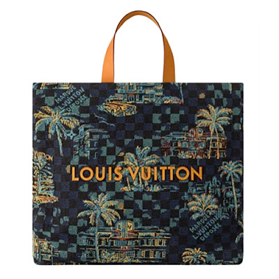 LOUIS VUITTON-M14458 루이비통 내추럴 라피아 서머 쇼퍼 토트 MM
