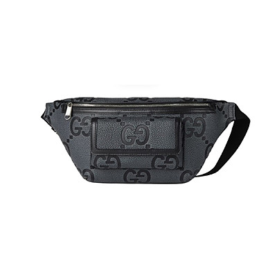 GUCCI-645093 1045 구찌 그레이 GG 점보 라지 벨트백