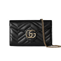 GUCCI-837745 9050 구찌 화이트 GG 마몽 체인 지갑