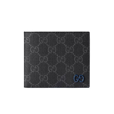 GUCCI-768243 9742 구찌 베이지/브라이트 그린 GG 바이폴드 지갑