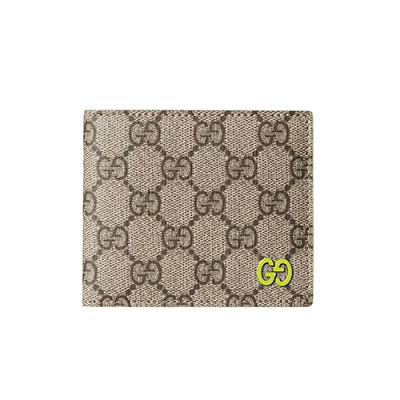 GUCCI-768243 1052 구찌 블랙/블루 GG 바이폴드 지갑